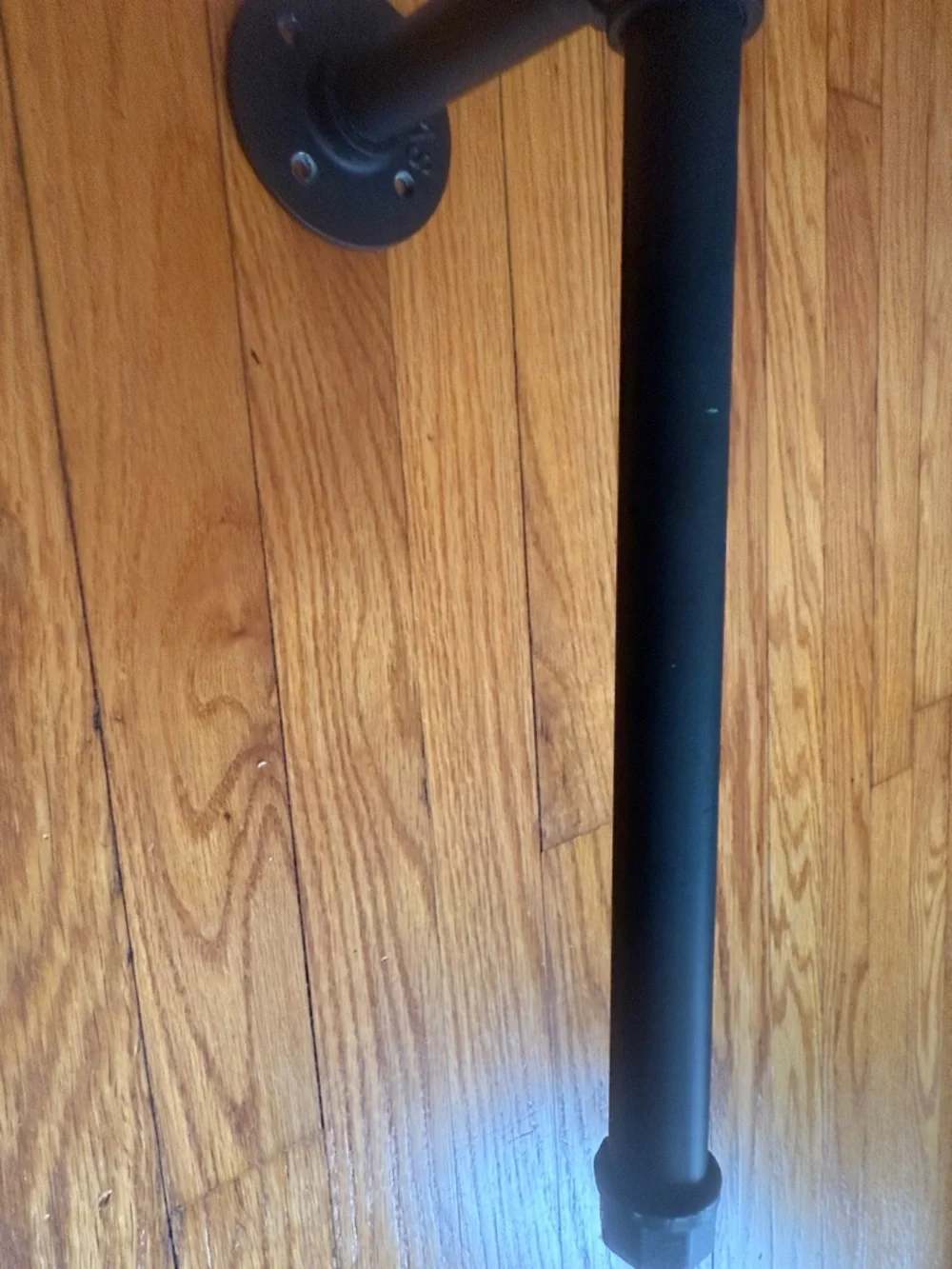 Matte Black Industrial Paper Towel Holder